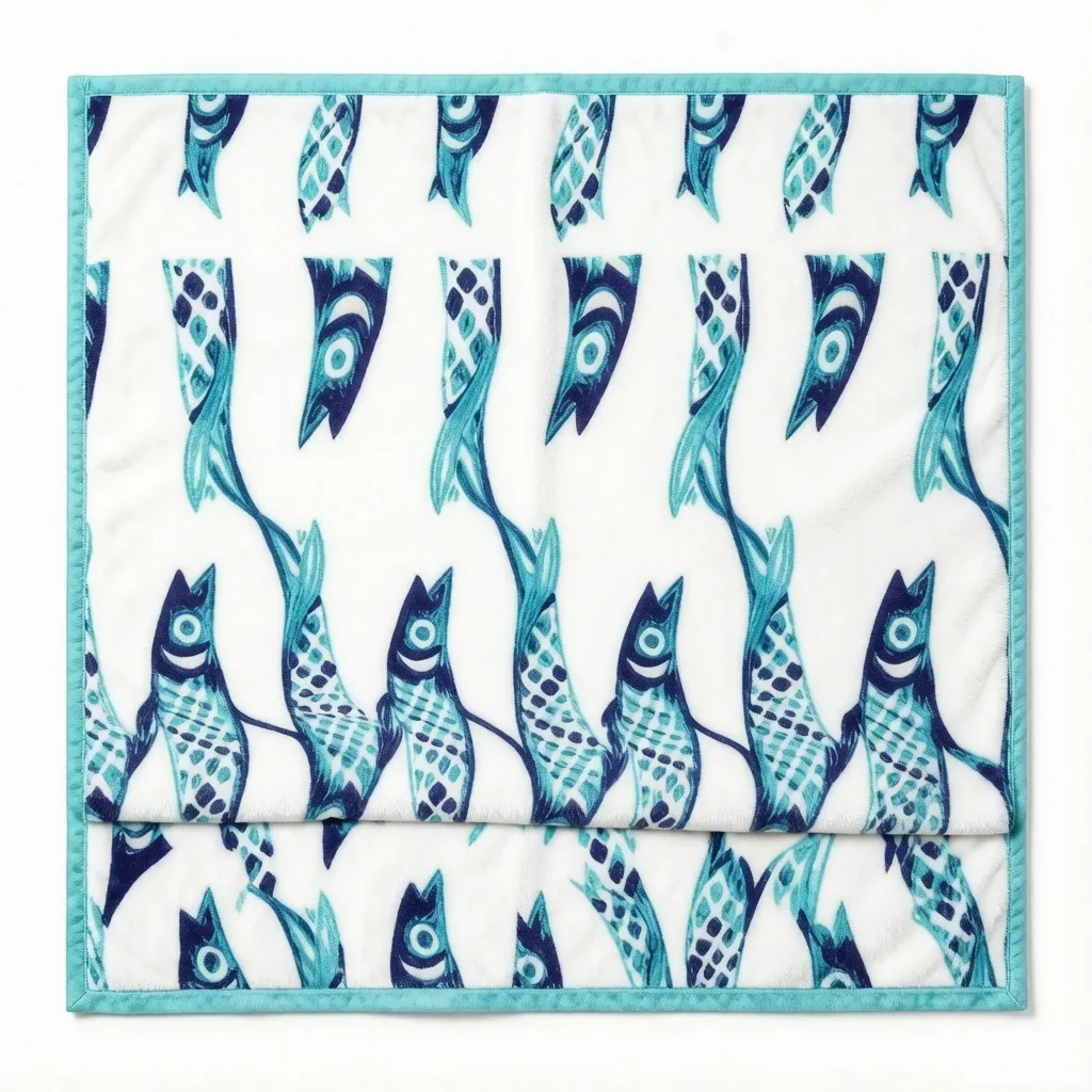 Microfiber Recycled Material Beach Towel view 3